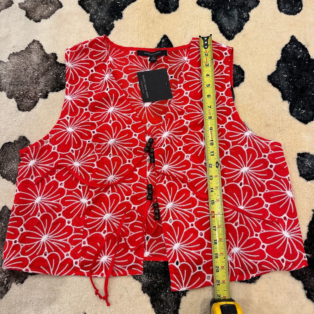 Marc New York Floral Sleeveless Top NWT